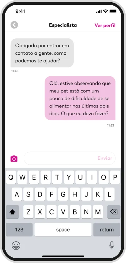 Tela secundária do aplicativo Bluu desenvolvido pela Phurshell