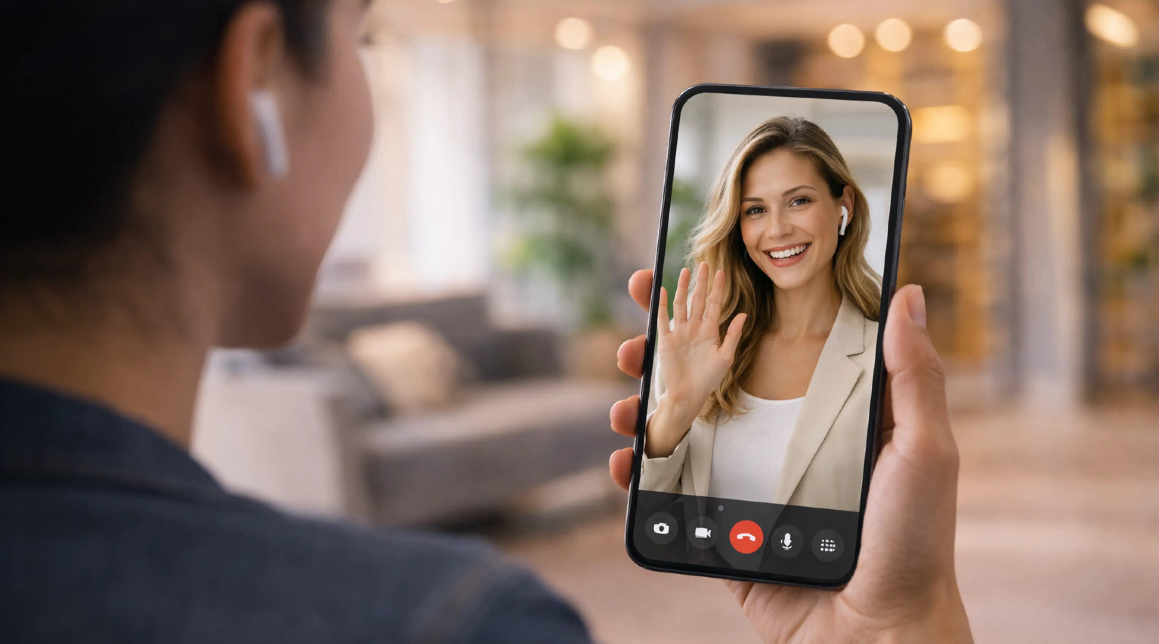 Interface de aplicativo mobile desenvolvido pela Phurshell mostrando design moderno e funcional